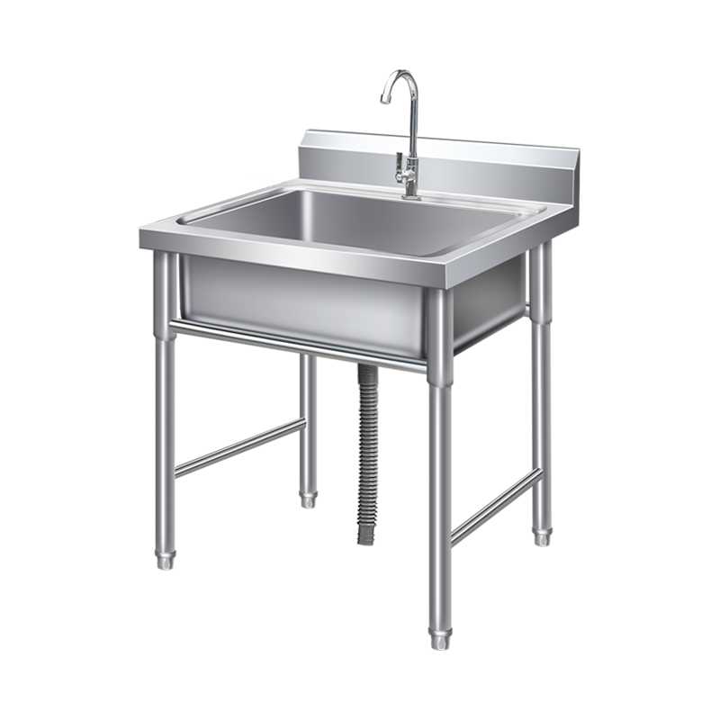 Commercial Kitchen Double Sink - Ticari paslanmaz çelik lavabo tek, çift,