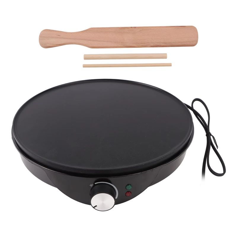 Crepe Maker Griddle - A72P Elektrikli Tava Krep Makinesi, Hamur