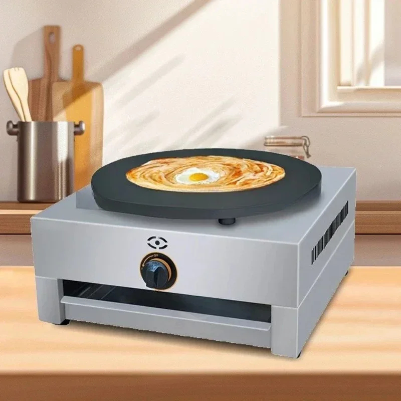 Crepe Maker Griddle - 2800Pa Ticari Pancake 40cm Pişirme Sosu
