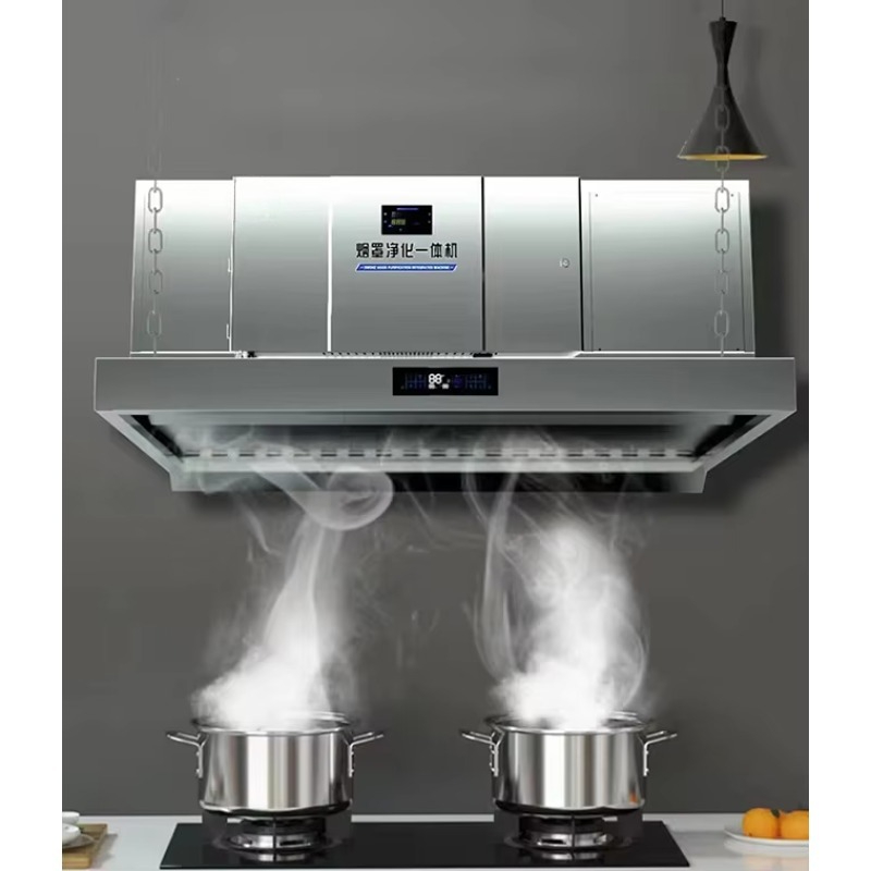 Commercial Kitchen Exhaust Hood - Özelleştirilmiş Entegre Elektrostatik Hava Temizleyici ESP