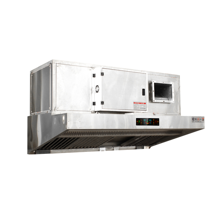 Commercial Kitchen Exhaust Hood - ESP Elektrostatik Hava Temizleyici Dahili Özelleştirilmiş