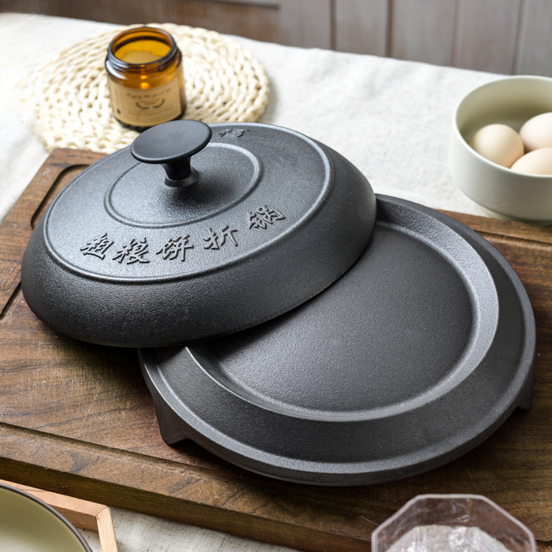 Crepe Maker Griddle - Ağır Hizmet Tipi Otantik Dökme Demir