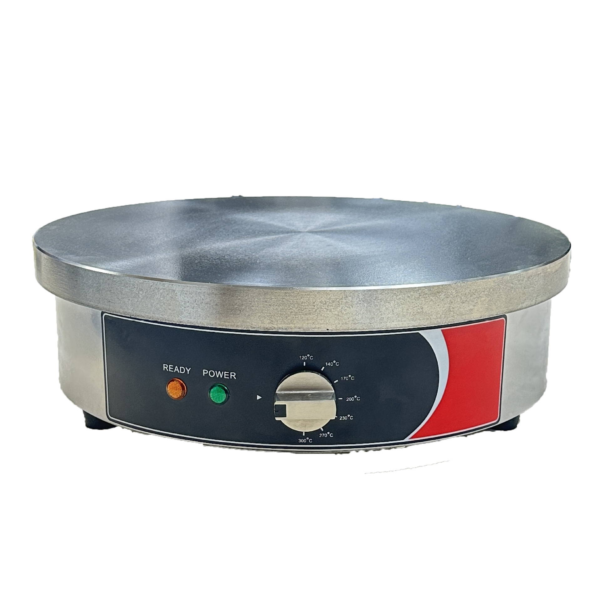 Crepe Maker Griddle - Ticari Yuvarlak Dökme Demir Krep Makinesi,