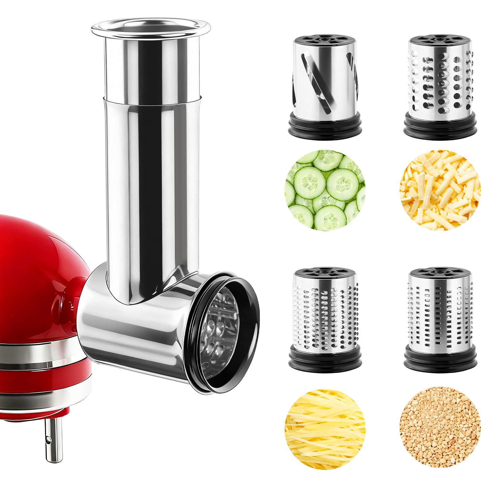 Commercial Kitchenaid - Paslanmaz Çelik Dilimleyici, Rendeleme Aparatı, KitchenAid