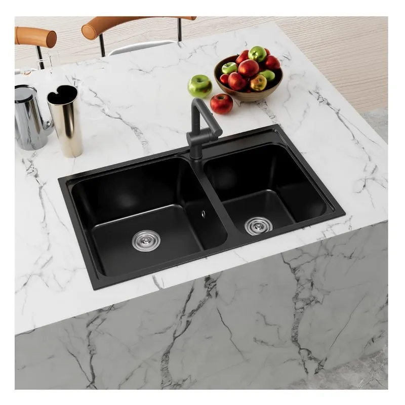 Commercial Kitchen Double Sink - SMC Çift Lavabolu Yüksek Dayanımlı Su