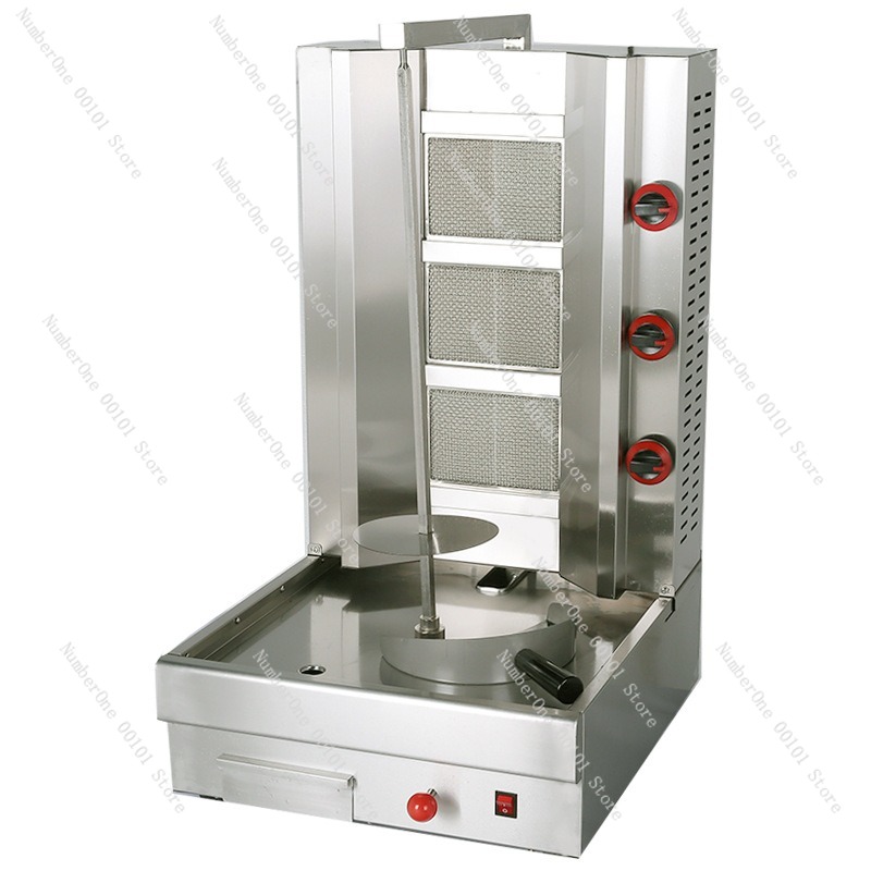 Kebab Shawarma Machine - Büyük Kapasiteli Ticari Türk Şavurma Izgarası