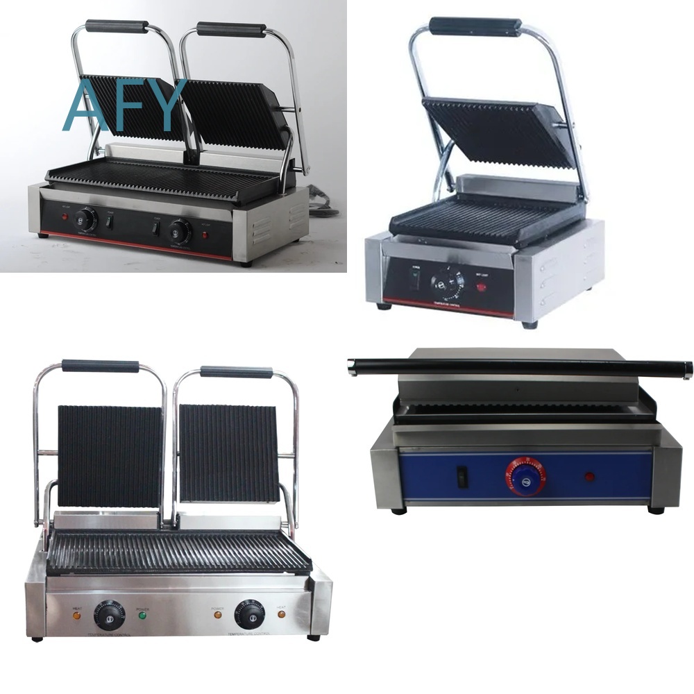Commercial Kitchen Parts & Service - Ticari Elektrikli Panini Pres Izgara Makinesi,