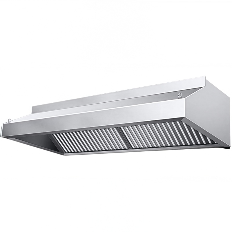 Commercial Kitchen Exhaust Hood - Ticari Mutfak Davlumbazı Kalınlaştırılmış Paslanmaz Çelik