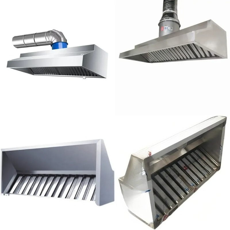 Commercial Kitchen Exhaust Hood - Kitlalong Ticari Paslanmaz Çelik Duman Çıkışlı