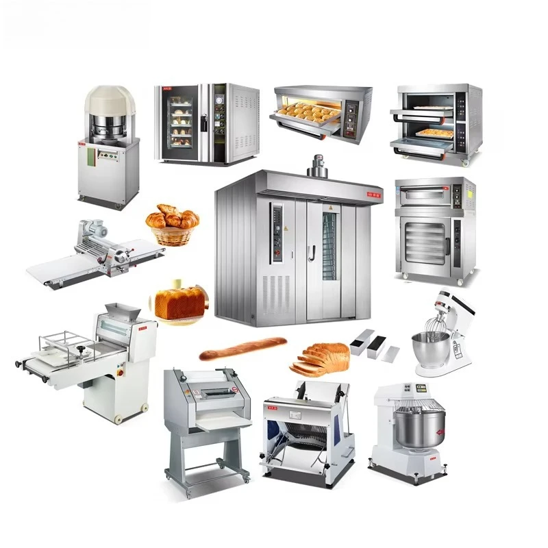 Rotary Bakery Oven - Özelleştirilmiş Unlu Mamuller Fırın Ekipmanları Tam