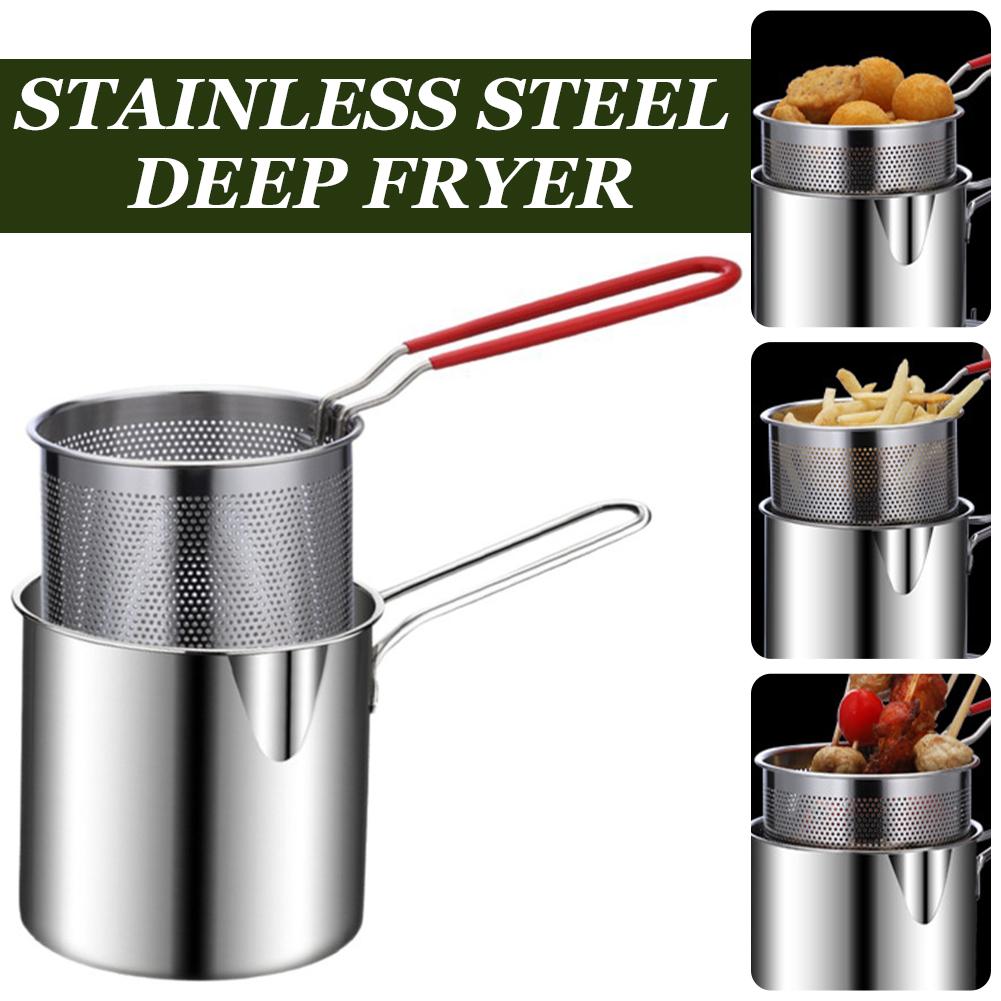 Commercial Kitchen Appliance - Paslanmaz Çelik Derin Kızartma Tenceresi Seti