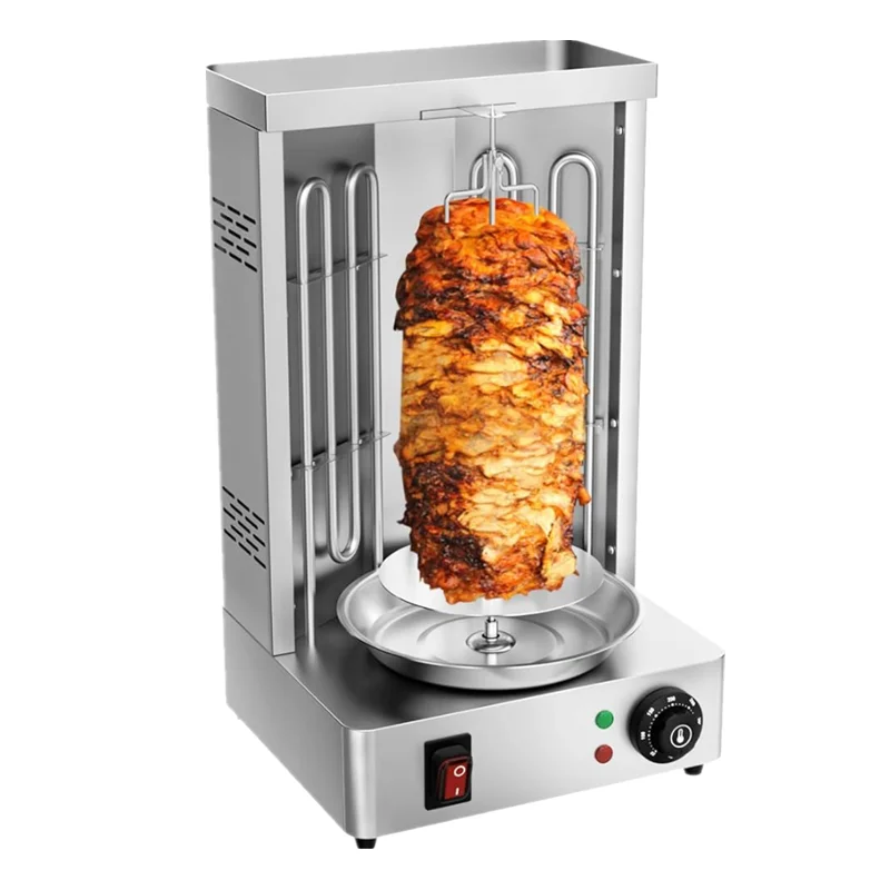 Kebab Shawarma Machine - Otomatik Tavuk Çevirme Pişirme Ev Tipi