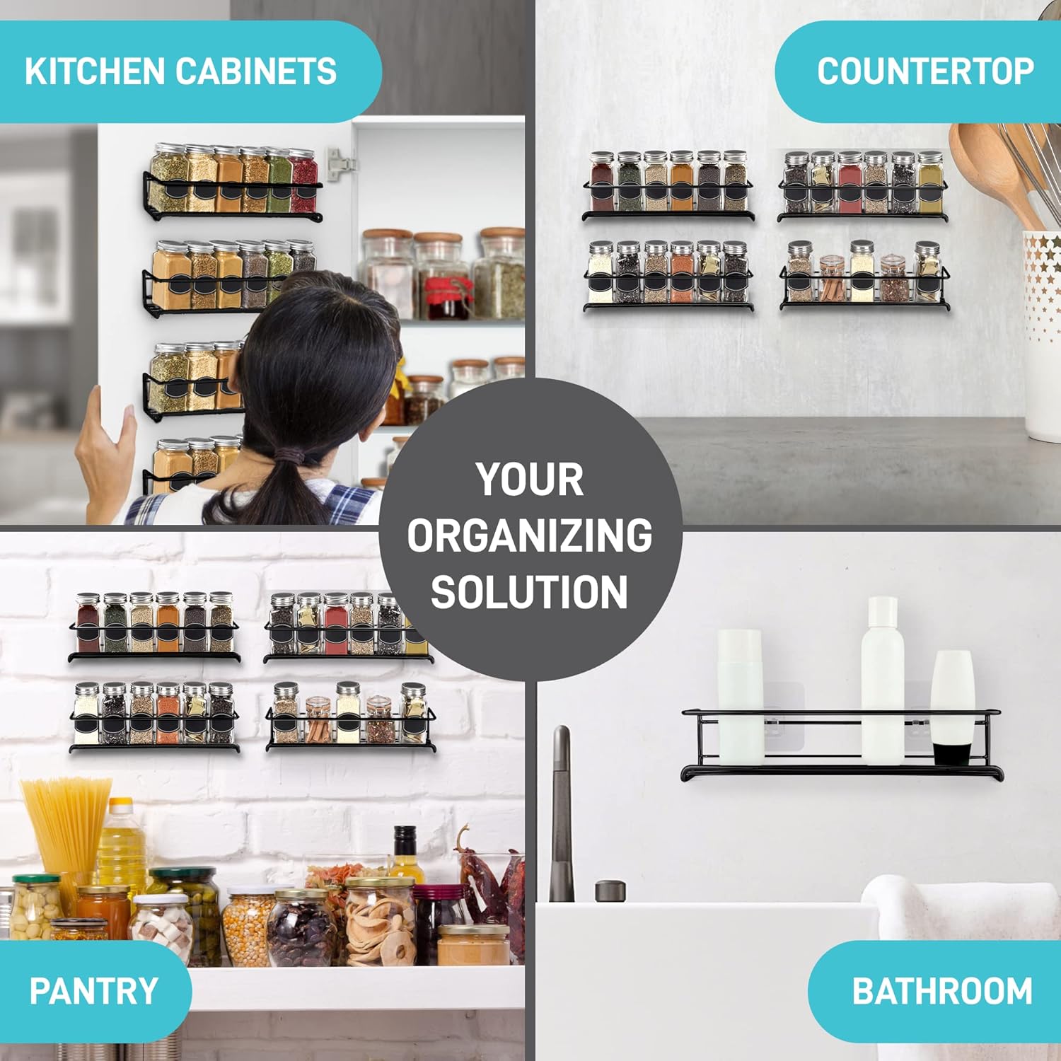 2 Adet Mutfak Baharat Rafı Met - Commercial Kitchen Shelving incelemesi ve fiyatı