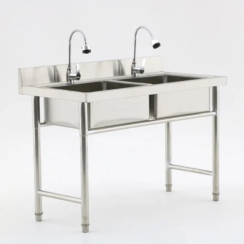 Ticari Mutfak Ekipmanları Rest - Commercial Kitchen Double Sink incelemesi ve fiyatı