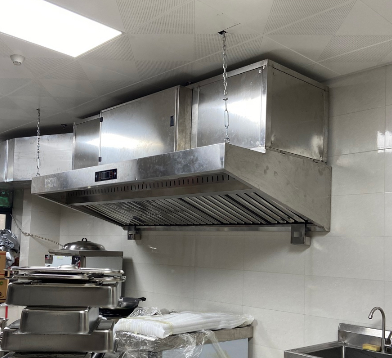 ESP Elektrostatik Hava Temizle - Commercial Kitchen Exhaust Hood incelemesi ve fiyatı