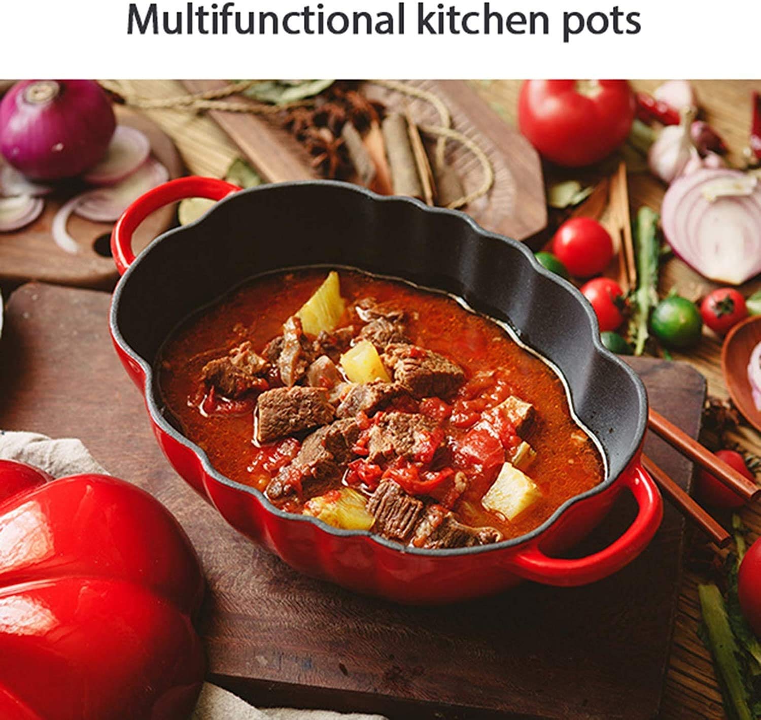 25 cm Domates Emaye Dökme Demi - Soup Kettle Warmer incelemesi ve fiyatı