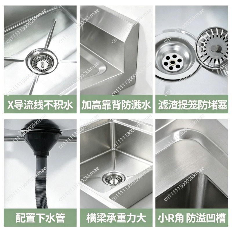 Ticari 304 Paslanmaz Çelik Evy - Commercial Kitchen Double Sink incelemesi ve fiyatı