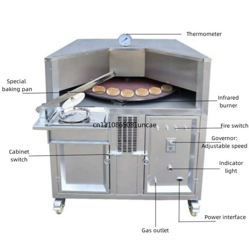 75-130cm Döner Tablalı Elektri - Rotary Bakery Oven incelemesi ve fiyatı