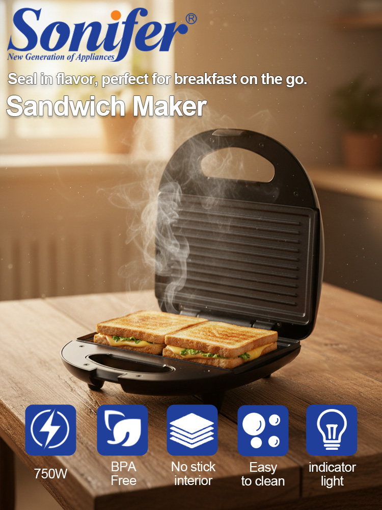 Sandviç Makinesi Sonifer SF-61 - Sandwich Press Panini incelemesi ve fiyatı
