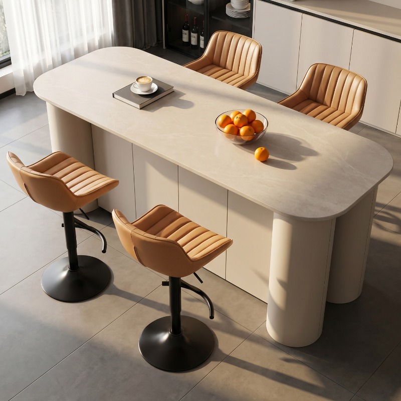 Ahşap Zarif Yüksek Bar Sandaly - Commercial Kitchen Interior Design incelemesi ve fiyatı