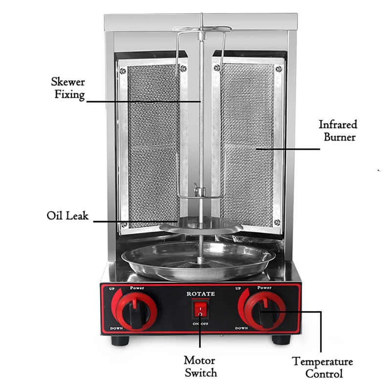 Ticari Dikey Şavurma Kebap Mak - Kebab Shawarma Machine incelemesi ve fiyatı