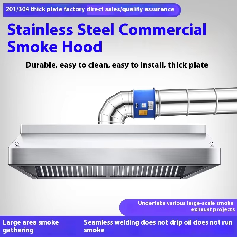 Ticari Mutfak Davlumbazı Kalın - Commercial Kitchen Exhaust Hood incelemesi ve fiyatı