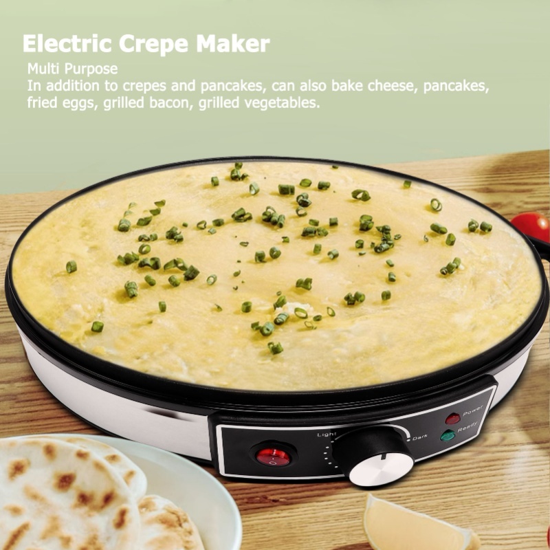Elektrikli Krep Tavası 11.8 İn - Crepe Maker Griddle incelemesi ve fiyatı