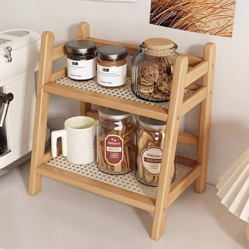 2 Katmanlı Bambu Tezgah Üstü D - Commercial Kitchen Shelving incelemesi ve fiyatı