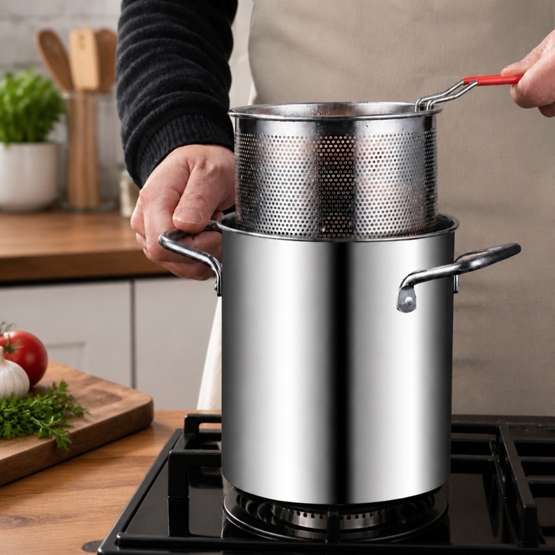 304 Paslanmaz Çelik Derin Frit - Commercial Kitchen Appliance incelemesi ve fiyatı