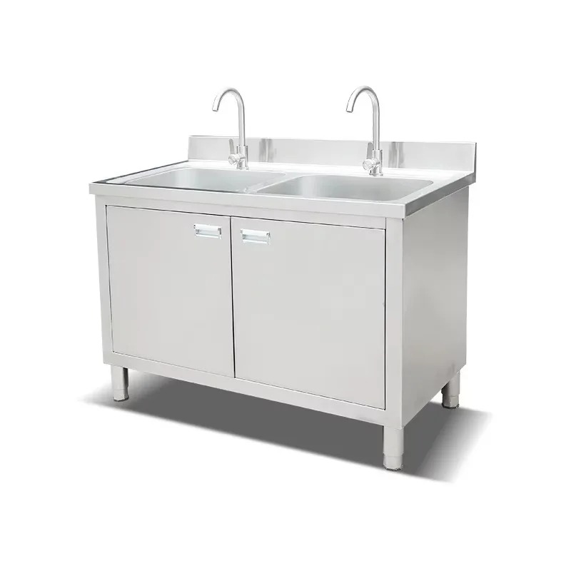 Ticari Paslanmaz Çelik Evye Do - Commercial Kitchen Double Sink incelemesi ve fiyatı