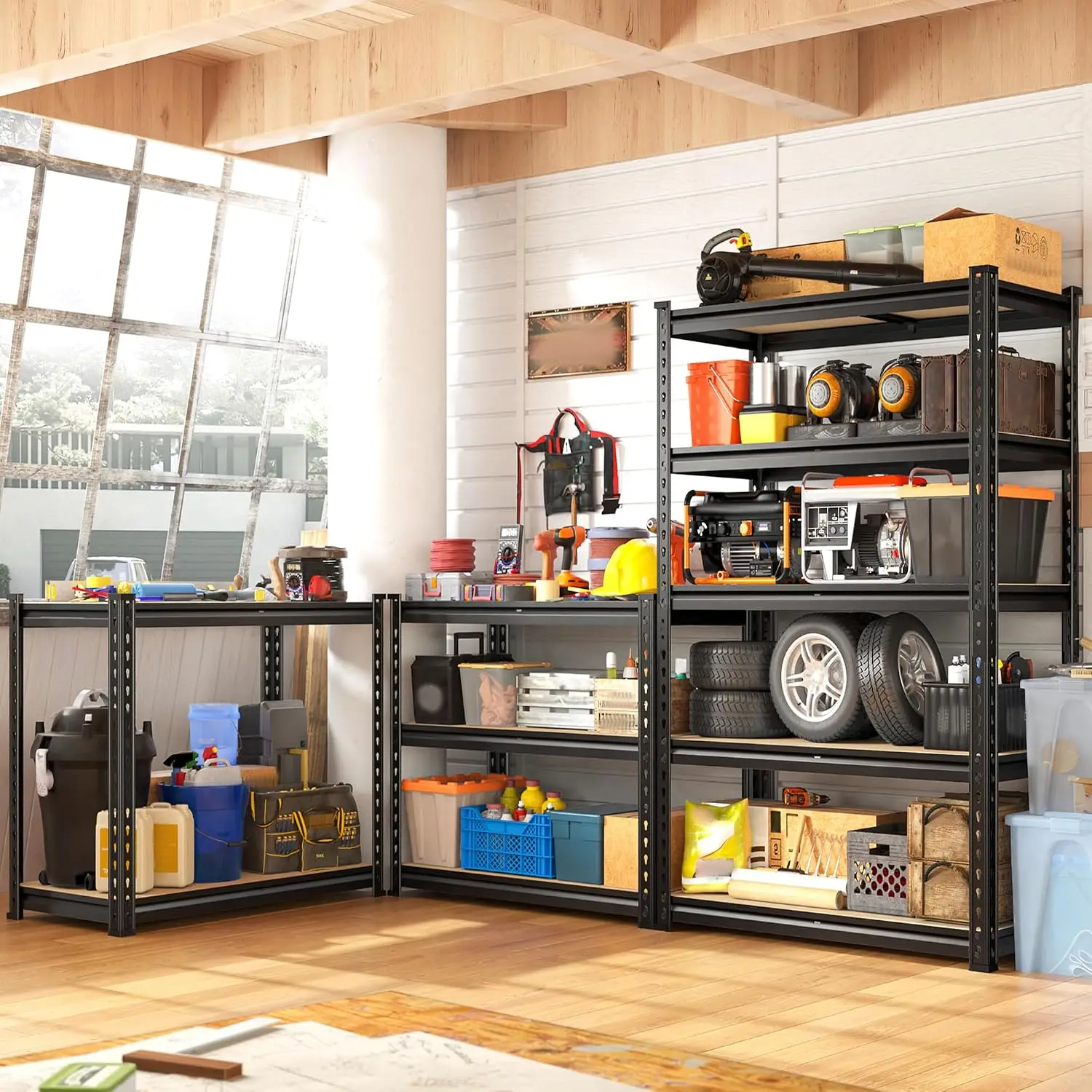 2 Adet Depolama Rafı, 5 Katlı  - Commercial Kitchen Shelving incelemesi ve fiyatı