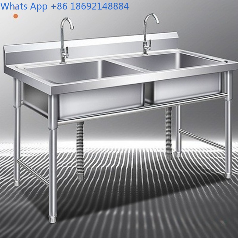 Ticari Paslanmaz Çelik Lavabo  - Commercial Kitchen Double Sink incelemesi ve fiyatı