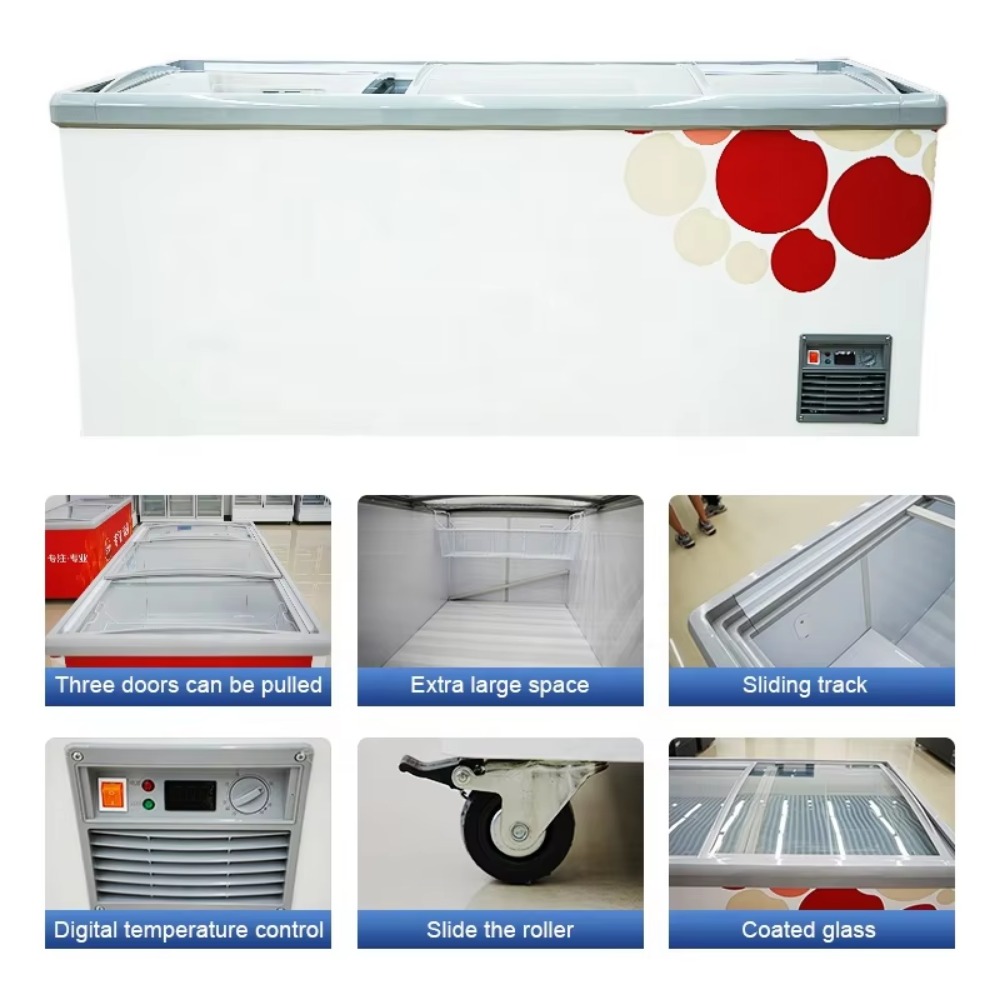 Soğutma Ekipmanları Yatay Dond - Commercial Chest Freezer incelemesi ve fiyatı