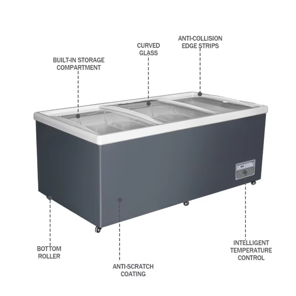 Soğutma Ekipmanları Yatay Dond - Commercial Chest Freezer incelemesi ve fiyatı