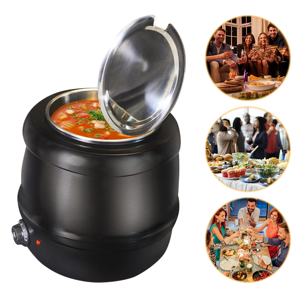 10L Çorba Kazanı, Kapaklı, Men - Soup Kettle Warmer incelemesi ve fiyatı